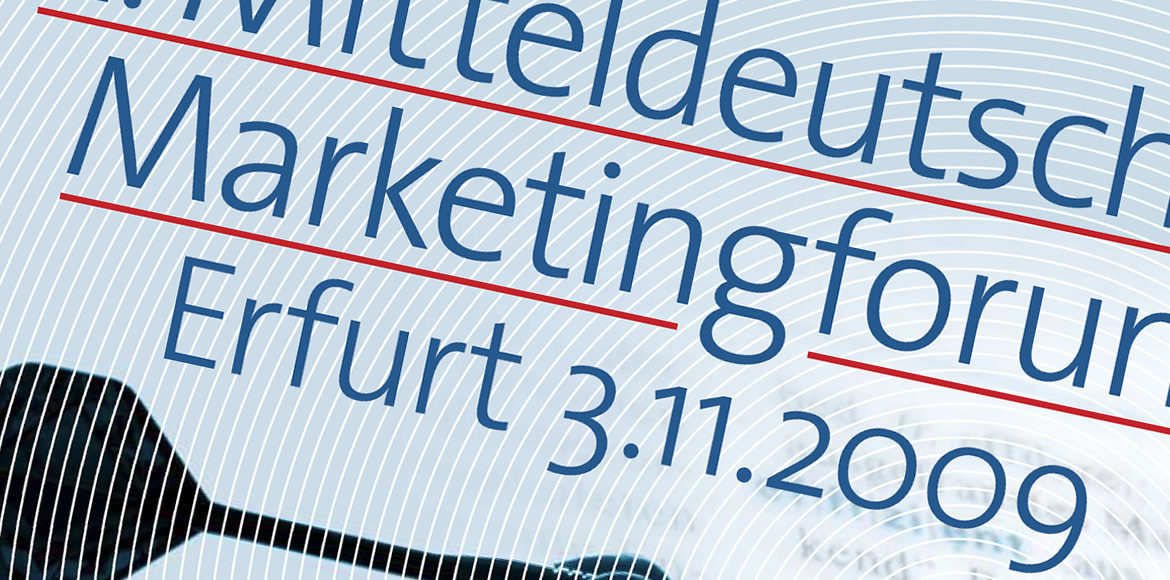 2. Mitteldeutsche Marketingforum, Flyer
