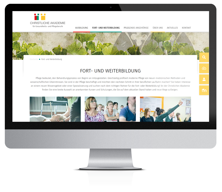 Unterseite der CAGP auf Mac