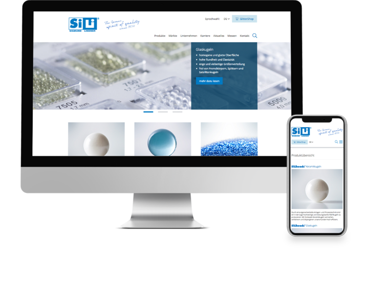Sigmund Lindner - Screenshot bei Startseite